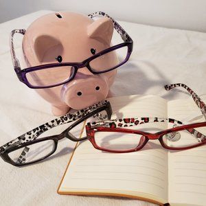 NEW Animal Print Reading Glasses 1.50